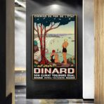 poster dinard vintage