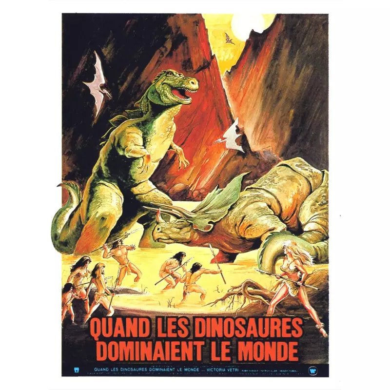 poster vintage dinosauro poster vintage dinosauro