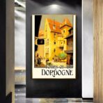 poster vintage dordogna
