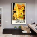 poster vintage dordogna