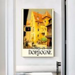 poster vintage dordogna