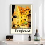 poster vintage dordogna