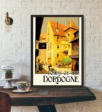 poster vintage dordogna