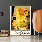 poster vintage dordogna
