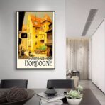 poster vintage dordogna