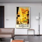 poster vintage dordogna