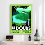 poster vintage doppi