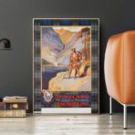 poster vintage scozia