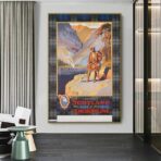 poster vintage scozia