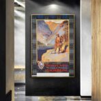 poster vintage scozia