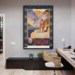 poster vintage scozia