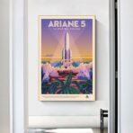 poster spaziale vintage
