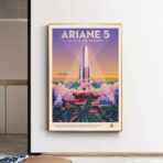 poster spaziale vintage