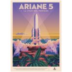 poster spaziale vintage