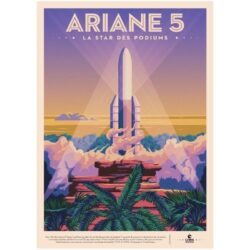poster spaziale vintage