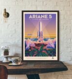 poster spaziale vintage