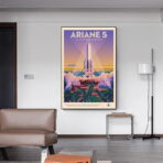 poster spaziale vintage