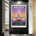 poster spaziale vintage