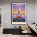 poster spaziale vintage