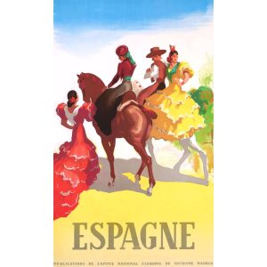 poster vintage spagna
