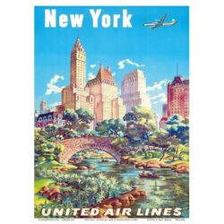 poster vintage stati uniti