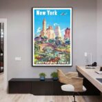 poster vintage stati uniti