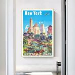 poster vintage stati uniti