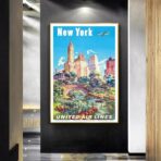poster vintage stati uniti