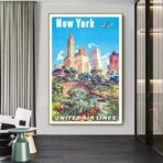 poster vintage stati uniti
