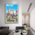 poster vintage stati uniti