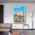 poster vintage stati uniti