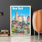 poster vintage stati uniti