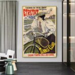 poster vintage etretat