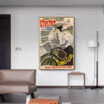 poster vintage etretat