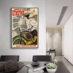poster vintage etretat