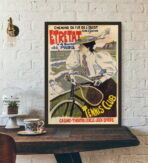 poster vintage etretat