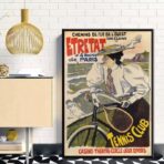 poster vintage etretat