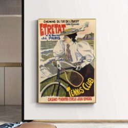 poster vintage etretat