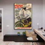 poster vintage etretat