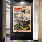 poster vintage etretat