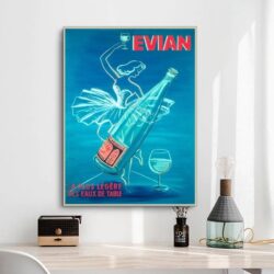 poster evian vintage