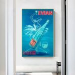 poster evian vintage
