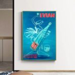 poster evian vintage