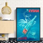 poster evian vintage