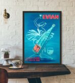 poster evian vintage