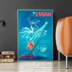 poster evian vintage