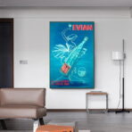 poster evian vintage