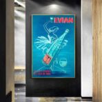 poster evian vintage