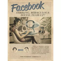 poster facebook vintage