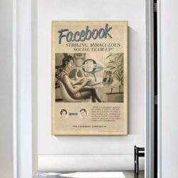 poster facebook vintage